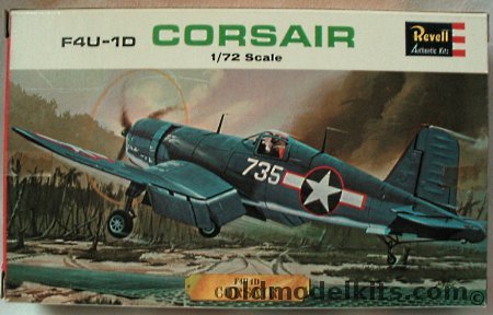 Revell 1/72 F4U-1D Corsair - (F4U1D), H625-60 plastic model kit